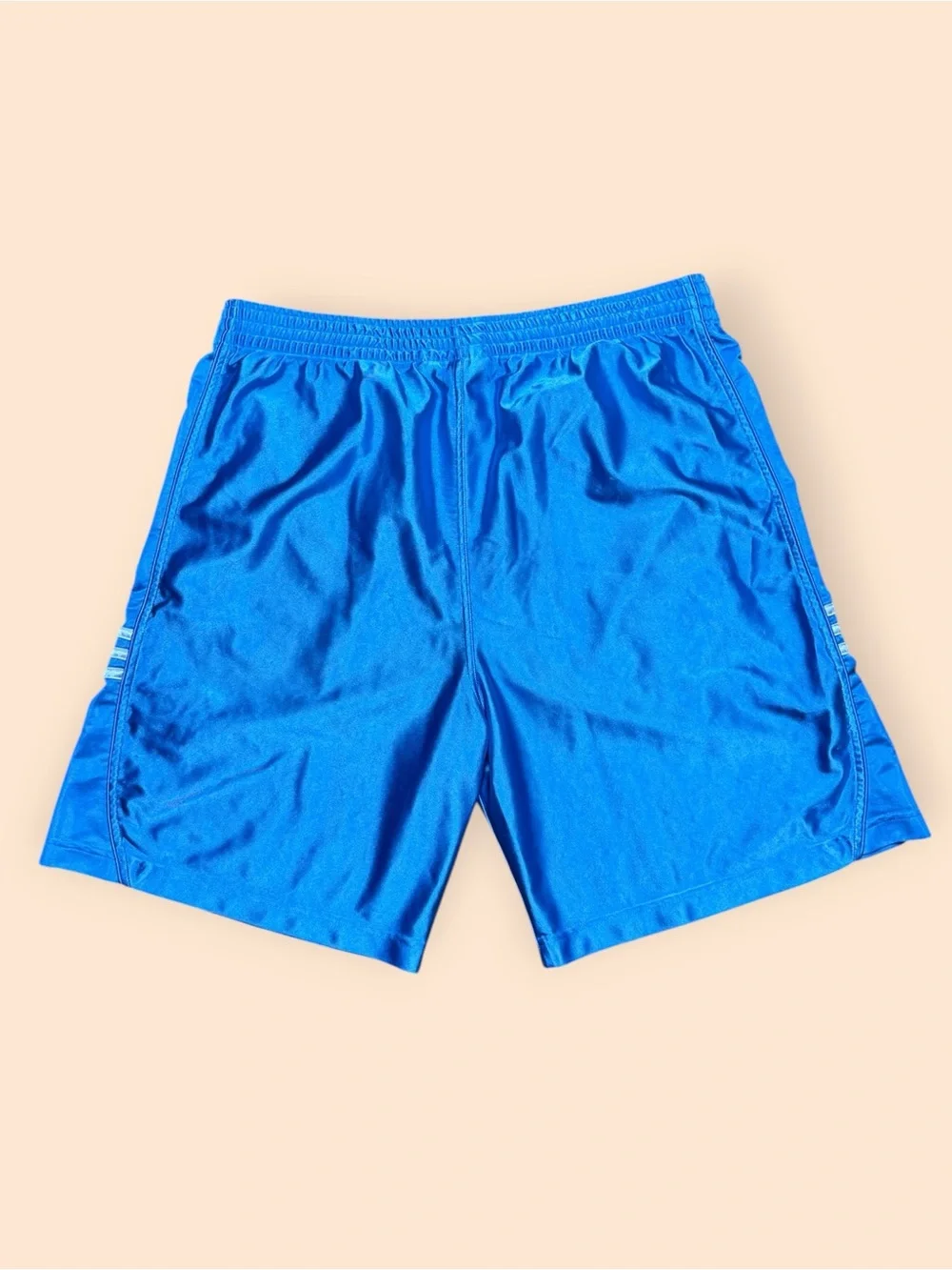 Vintage Adidas Y2K Athletic Shorts Blue Men’s Large Vtg 2000s